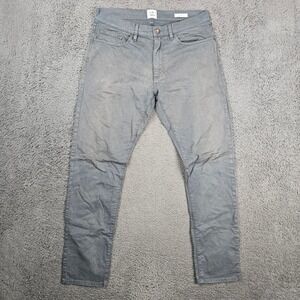 Flint and Tinder Slim Fit 365 Pant‎ Gray Mens 33x32 Cotton Twill Chino Pockets